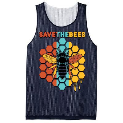 Save The Bees Mesh Reversible Basketball Jersey Tank