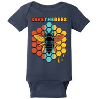 Save The Bees Baby Bodysuit