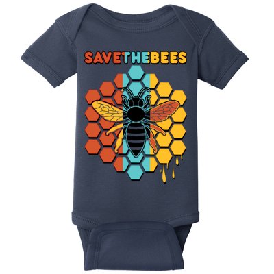 Save The Bees Baby Bodysuit