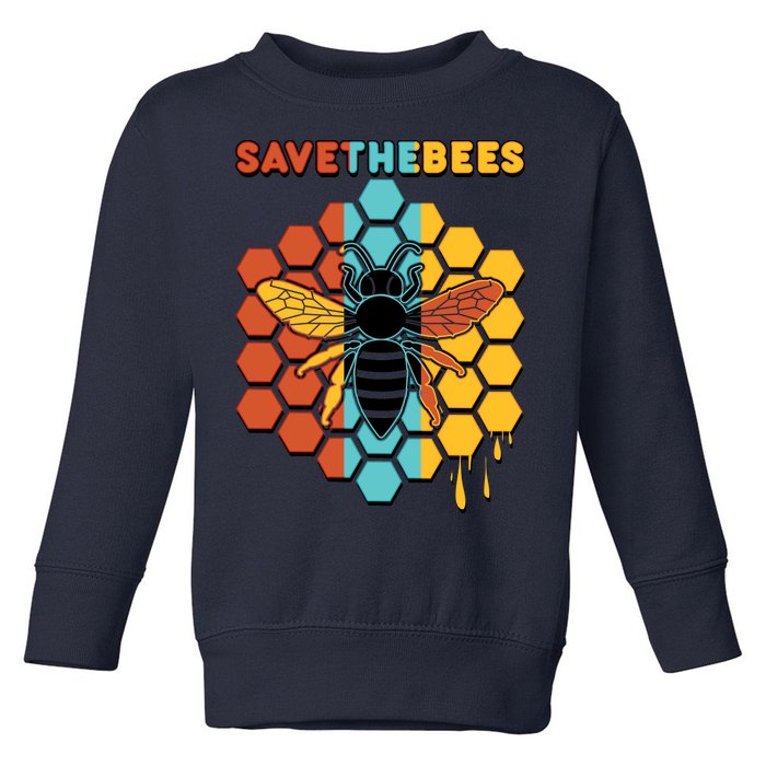 Save The Bees Toddler Sweatshirt