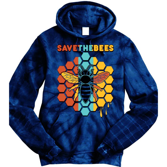 Save The Bees Tie Dye Hoodie