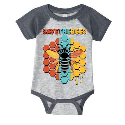 Save The Bees Infant Baby Jersey Bodysuit