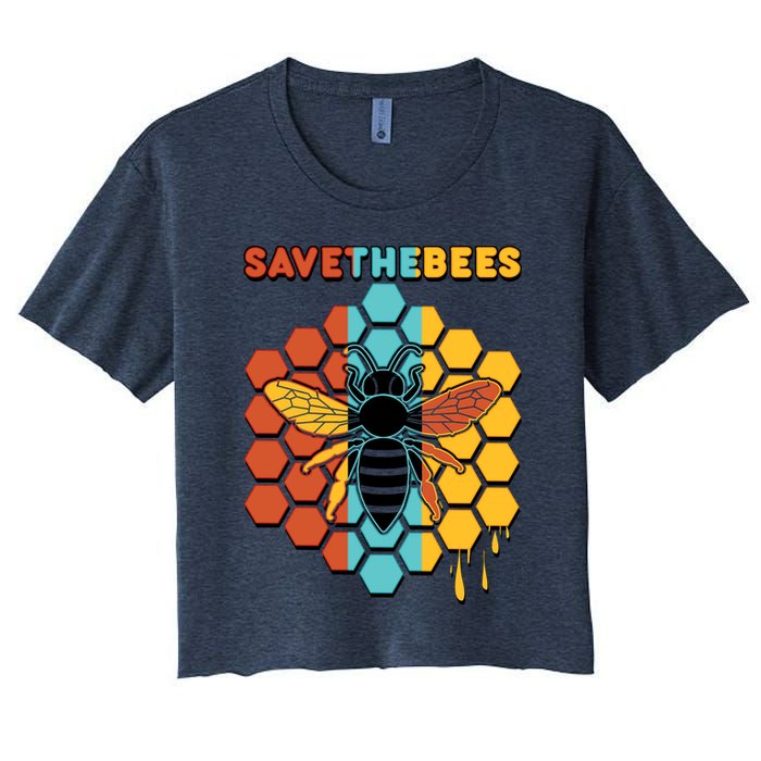 Save The Bees Crop Top