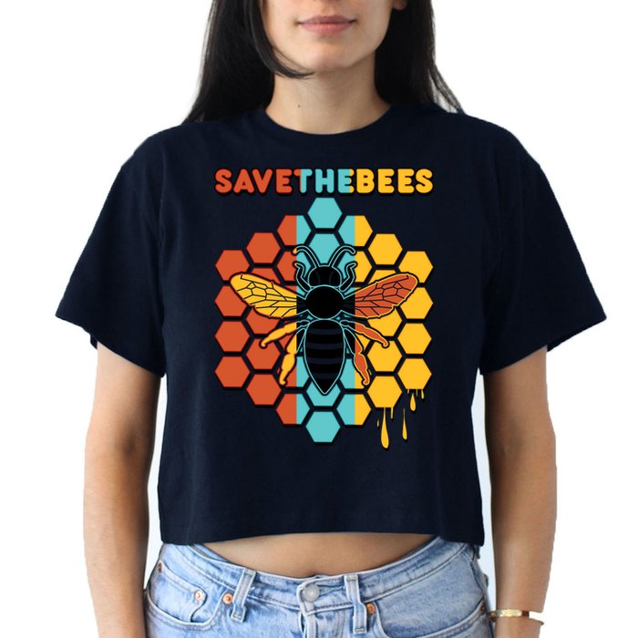 Save The Bees Crop Top