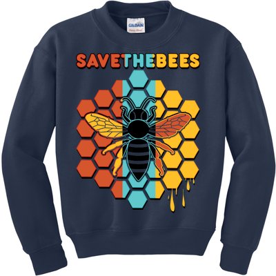 Save The Bees Kids Sweatshirt