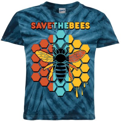 Save The Bees Kids Tie-Dye T-Shirt