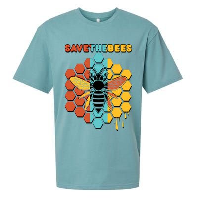 Save The Bees Sueded Cloud Jersey T-Shirt