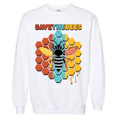 Save The Bees Garment-Dyed Sweatshirt