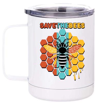 Save The Bees 12 oz Stainless Steel Tumbler Cup