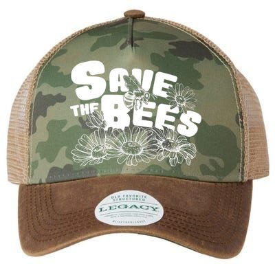 Save The Bees Floral Legacy Tie Dye Trucker Hat