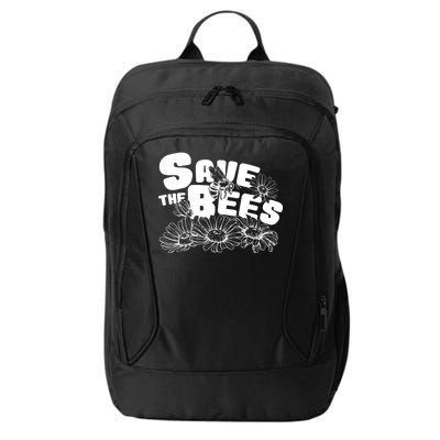 Save The Bees Floral City Backpack