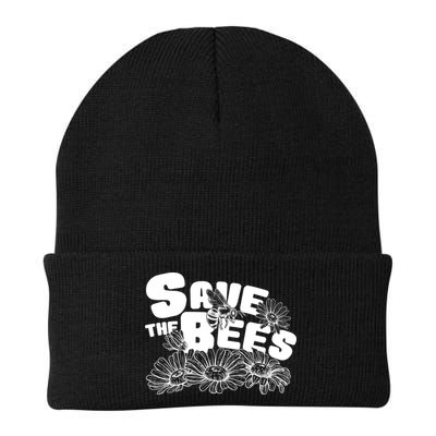 Save The Bees Floral Beanie