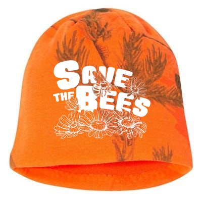 Save The Bees Floral Kati - Camo Knit Beanie