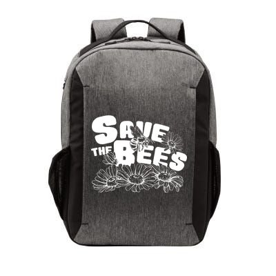 Save The Bees Floral Vector Backpack