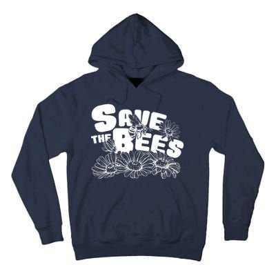 Save The Bees Floral Tall Hoodie