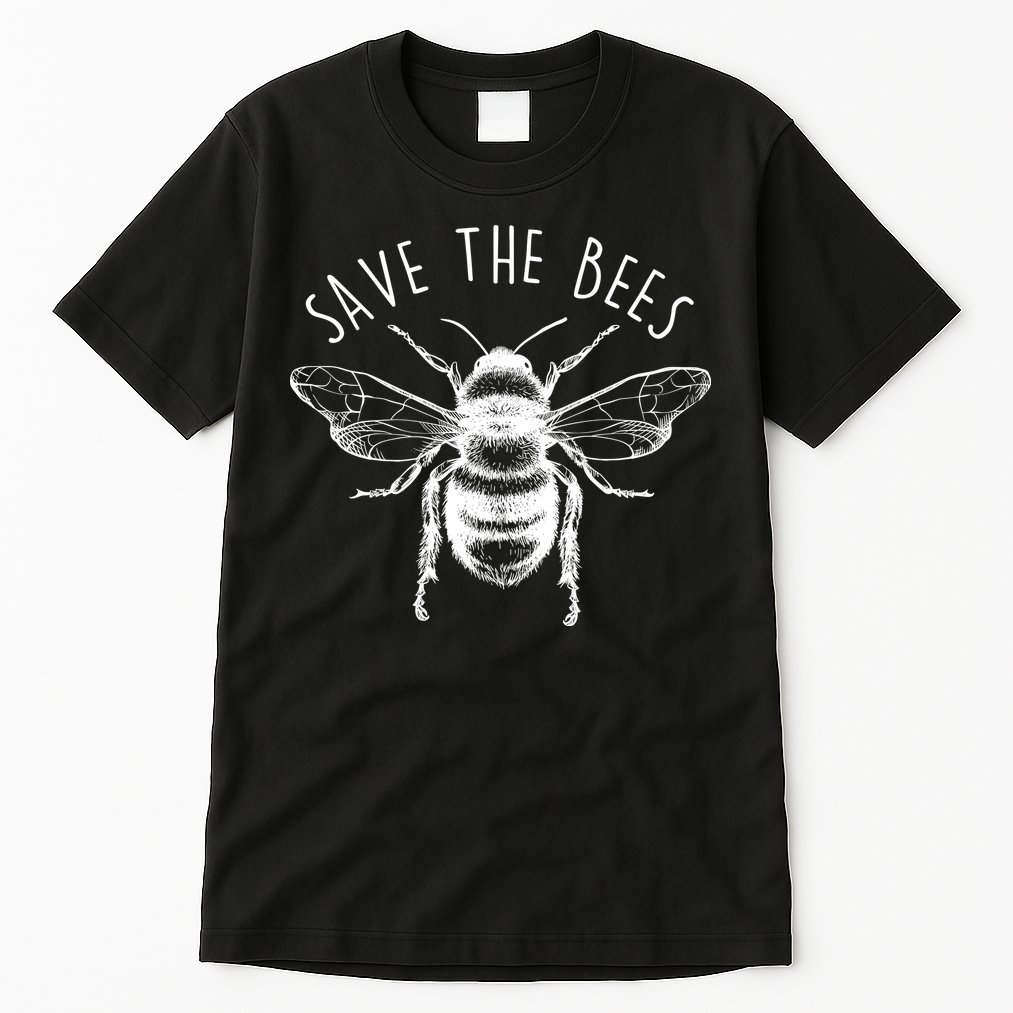 Save The Bees Vintage Tall T-Shirt