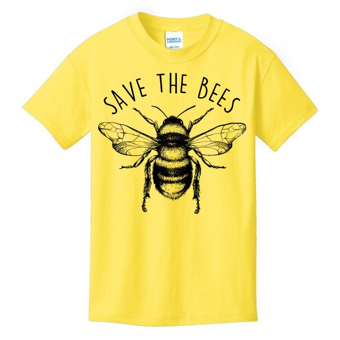 Save The Bees Vintage Kids T-Shirt