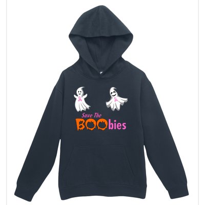 Save The Boobies Halloween Ghost Urban Pullover Hoodie