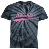 Save The Boobies Retro Breast Cancer Kids Tie-Dye T-Shirt