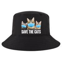 Save The Cats Face Mask Pandemic Cool Comfort Performance Bucket Hat