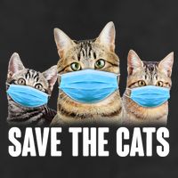 Save The Cats Face Mask Pandemic Cool Comfort Performance Bucket Hat