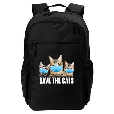 Save The Cats Face Mask Pandemic Backpack