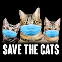 Save The Cats Face Mask Pandemic Toddler T-Shirt