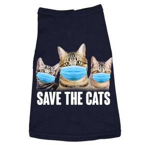 Save The Cats Face Mask Pandemic Doggie Tank