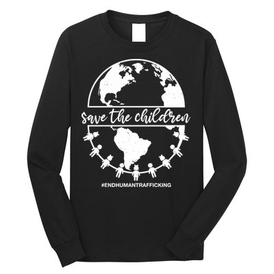 Save The Children End Human Trafficking Long Sleeve Shirt