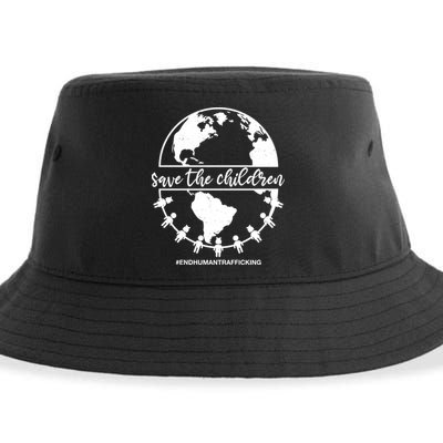 Save The Children End Human Trafficking Sustainable Bucket Hat