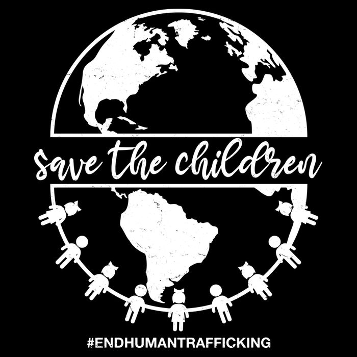 Save The Children End Human Trafficking Button