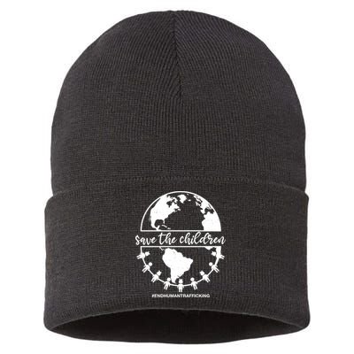 Save The Children End Human Trafficking Sustainable Knit Beanie