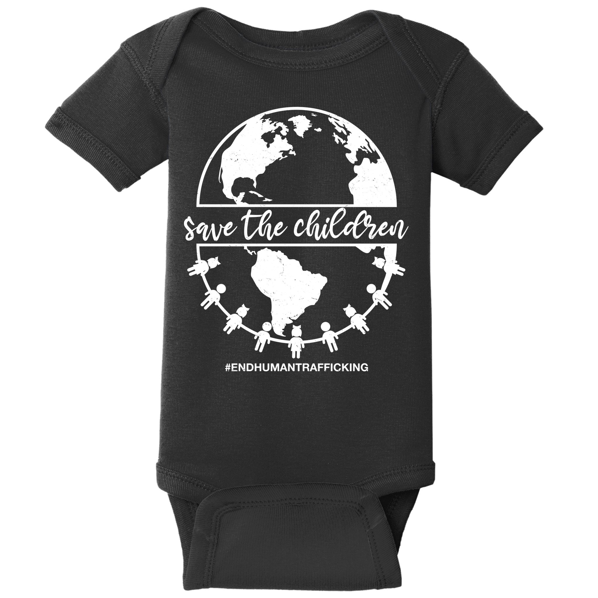 Save The Children End Human Trafficking Baby Bodysuit