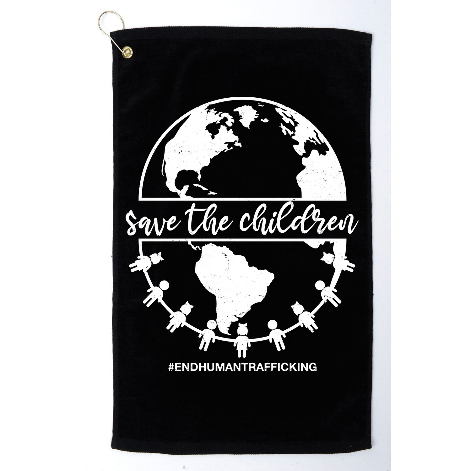 Save The Children End Human Trafficking Golf Towel