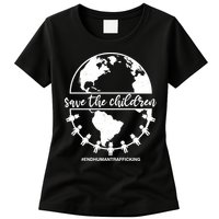 Save The Children End Human Trafficking Womens T-Shirt