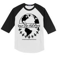 Save The Children End Human Trafficking Kids Colorblock Raglan Jersey