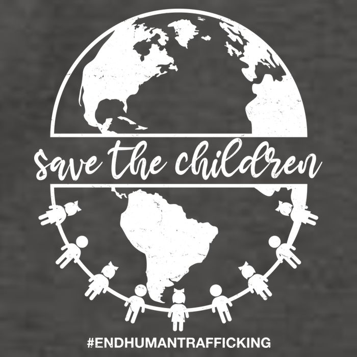 Save The Children End Human Trafficking Vector Backpack