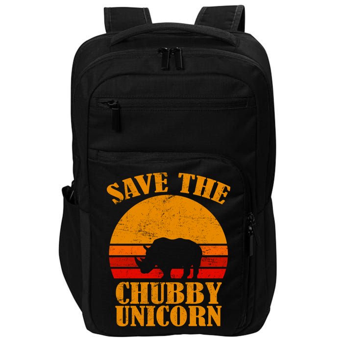 Save The Chubby Unicorn Distressed Sun Impact Tech Backpack