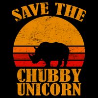Save The Chubby Unicorn Distressed Sun Impact Tech Backpack