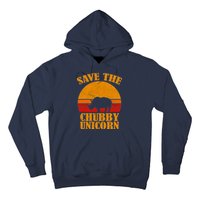 Save The Chubby Unicorn Distressed Sun Hoodie