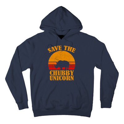 Save The Chubby Unicorn Distressed Sun Hoodie