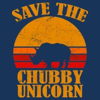 Save The Chubby Unicorn Distressed Sun Hoodie
