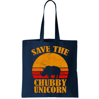 Save The Chubby Unicorn Distressed Sun Bag