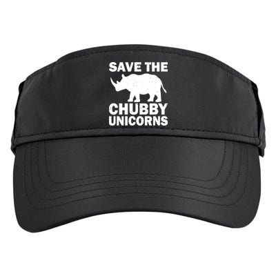 Save The Chubby Unicorns Adult Drive Performance Visor