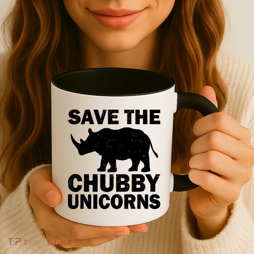 Save The Chubby Unicorns Mug