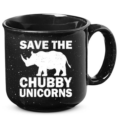 Save The Chubby Unicorns 15oz Campfire Ceramic Mug