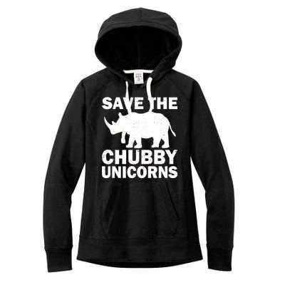 Save The Chubby Unicorns Women's Fleece Hoodie