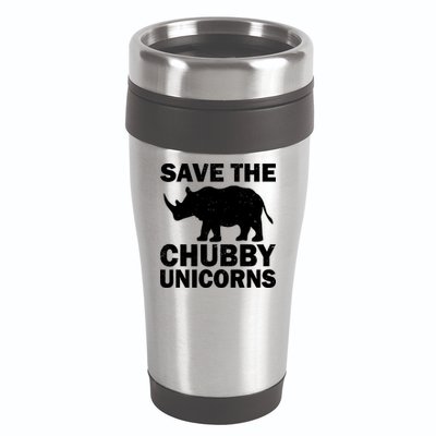 Save The Chubby Unicorns 16oz Travel Tumbler