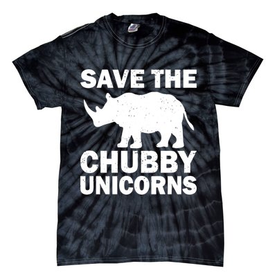 Save The Chubby Unicorns Tie-Dye T-Shirt