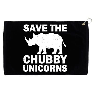 Save The Chubby Unicorns Grommeted Golf Towel